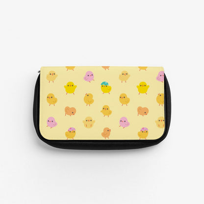 Cute Chick Pattern Pencil Case