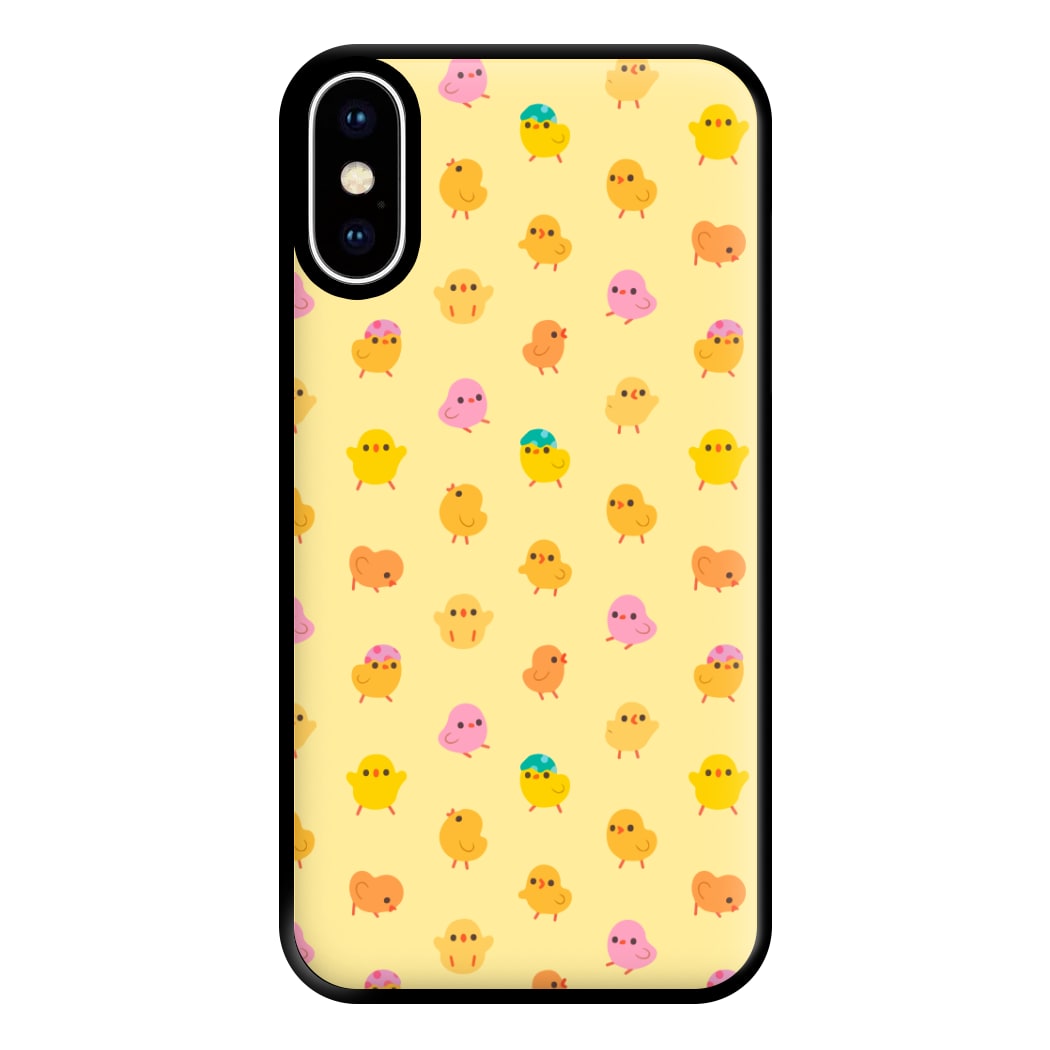 Cute Chick Pattern Phone Case for iPhone XS Max