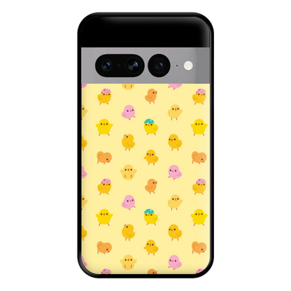 Cute Chick Pattern Phone Case for Google Pixel 7 Pro