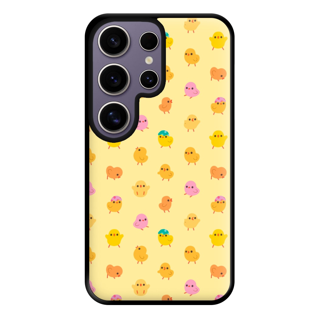 Cute Chick Pattern Phone Case for Galaxy S25 Ultra