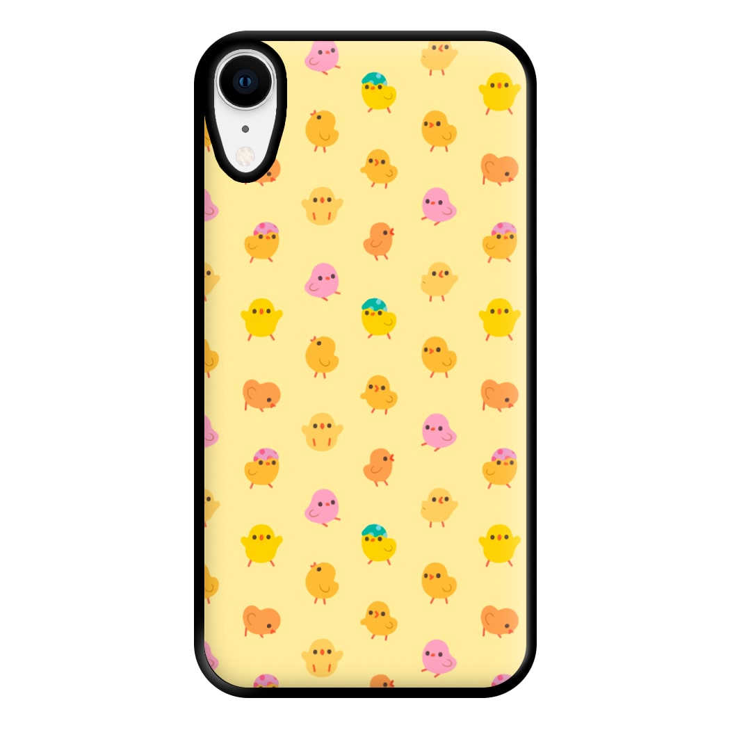 Cute Chick Pattern Phone Case for iPhone XR