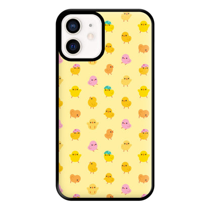 Cute Chick Pattern Phone Case for iPhone 13 Mini