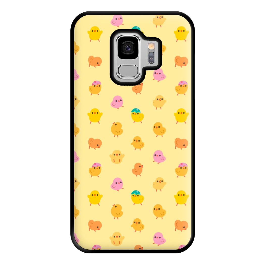 Cute Chick Pattern Phone Case for Galaxy S9 Plus