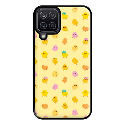 Cute Chick Pattern Phone Case for Galaxy A12