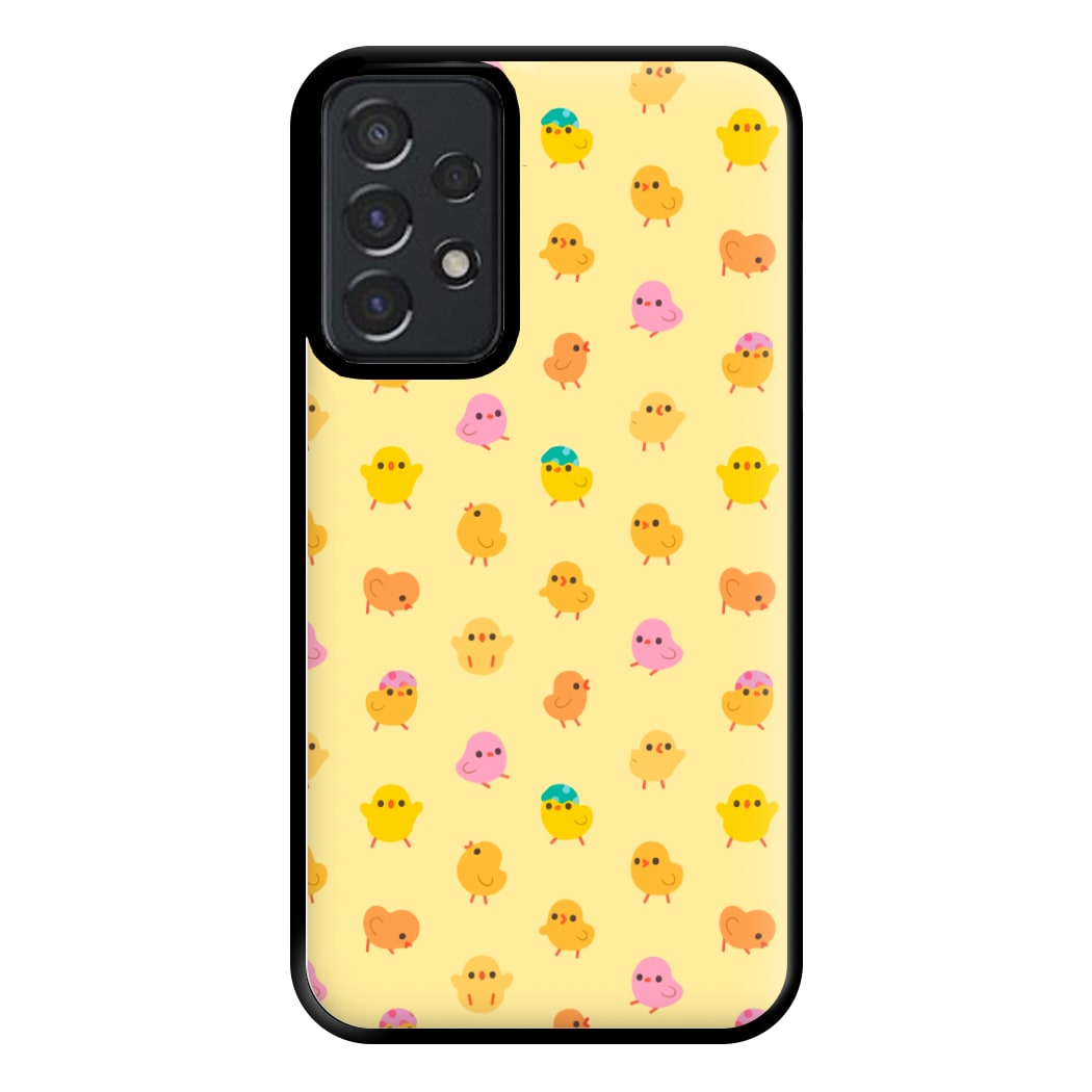 Cute Chick Pattern Phone Case for Galaxy A52 / A52s