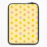 Cute Chick Pattern Laptop Sleeve 1