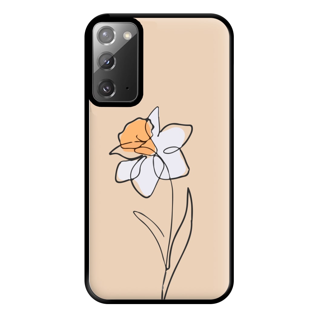 Spring Daffodil Phone Case for Galaxy Note 20 Ultra