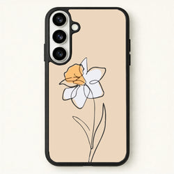 Spring Daffodil Phone Case for Galaxy S26