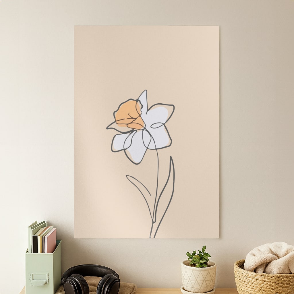 Spring Daffodil Poster
