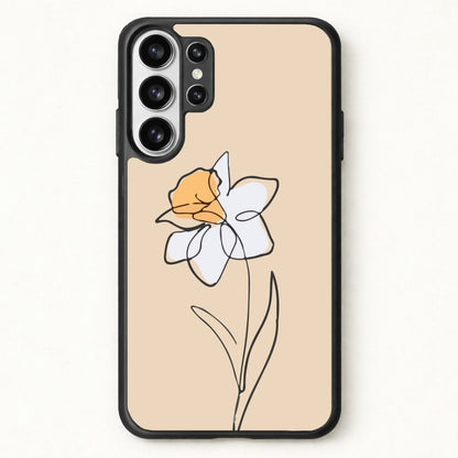 Spring Daffodil Phone Case for Galaxy S26 Ultra