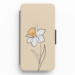 Spring Daffodil Flip / Wallet Phone Case
