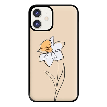 Spring Daffodil Phone Case for iPhone 12 / 12 Pro