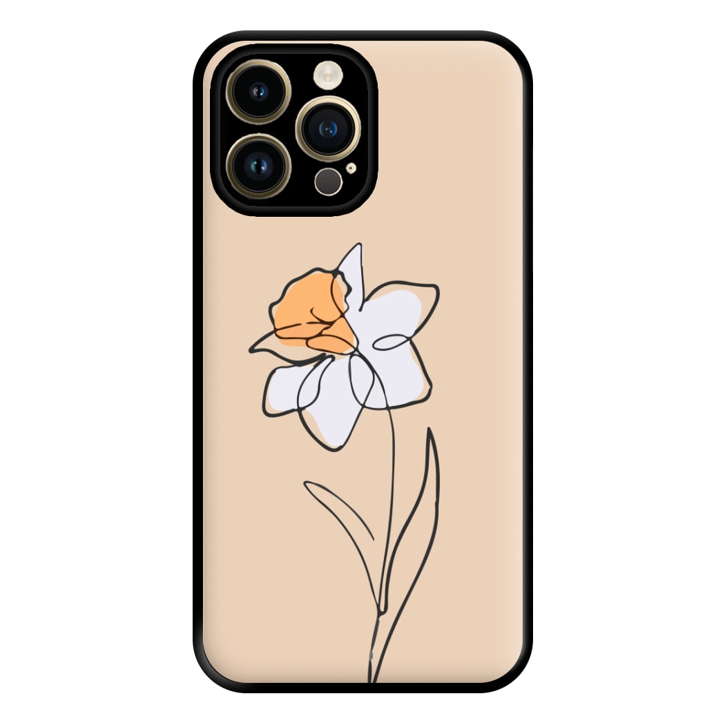 Spring Daffodil Phone Case for iPhone 14 Pro Max