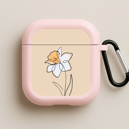 Spring Daffodil Pink AirPods Case