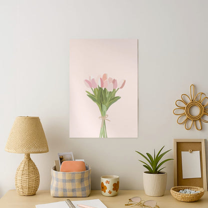 Spring Tulips Art Print