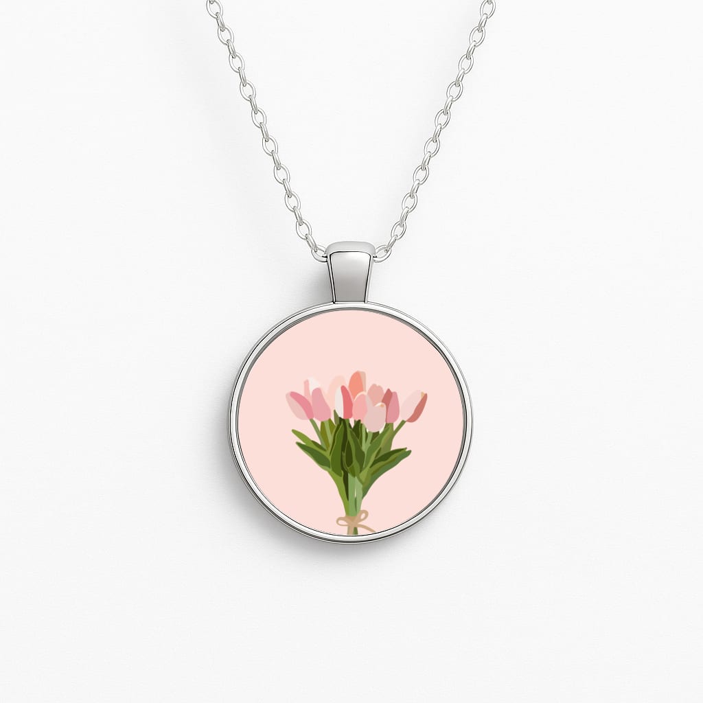 Spring Tulips Necklace