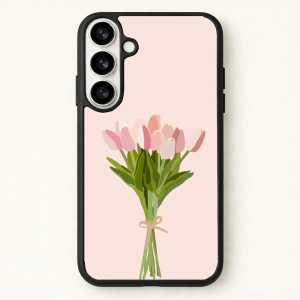 Spring Tulips Phone Case for Galaxy S26 Plus