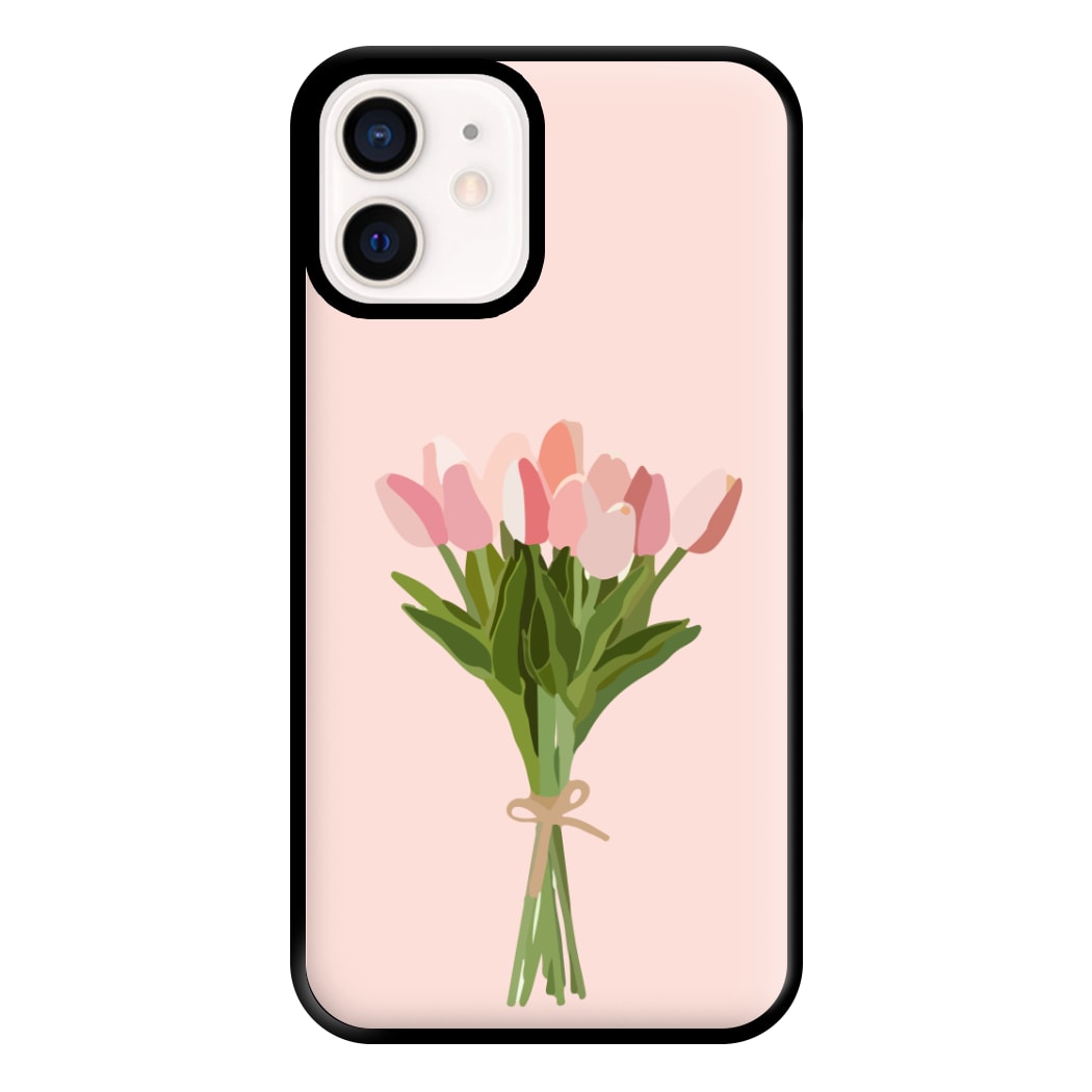 Spring Tulips Phone Case for iPhone 13 Mini