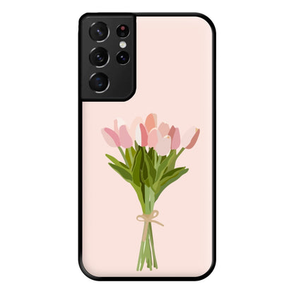 Spring Tulips Phone Case for Galaxy S21 Ultra