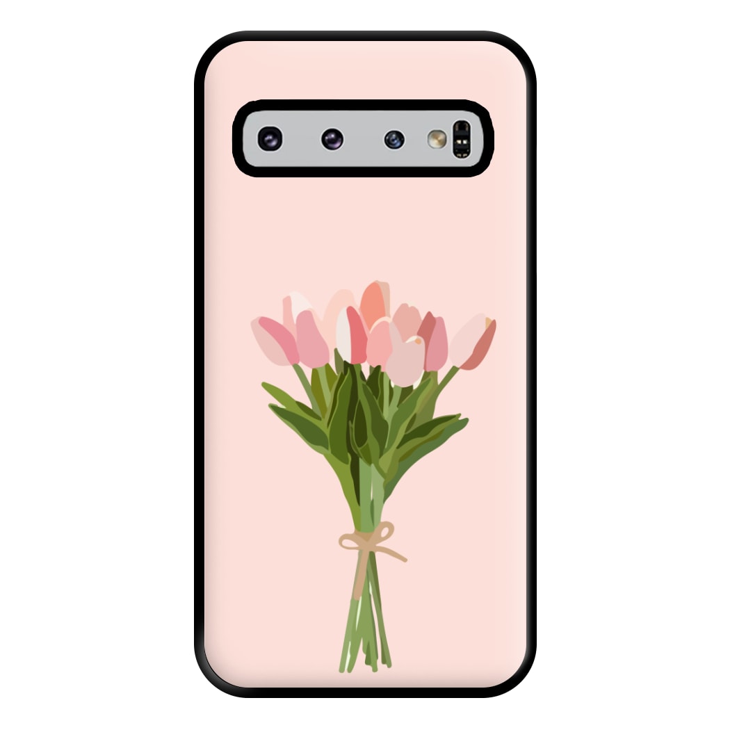 Spring Tulips Phone Case for Galaxy S10 Plus