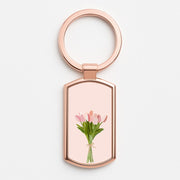 Spring Tulips Luxury Keyring 4