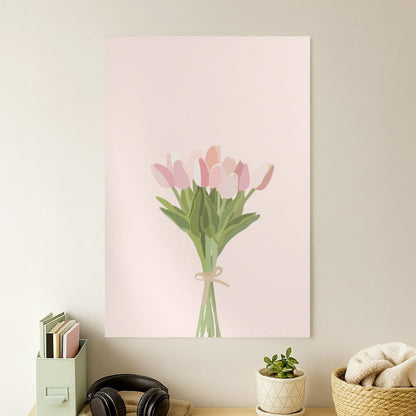 Spring Tulips Poster