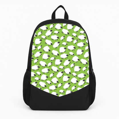 Sheep - Easter Patterns Large Backpack