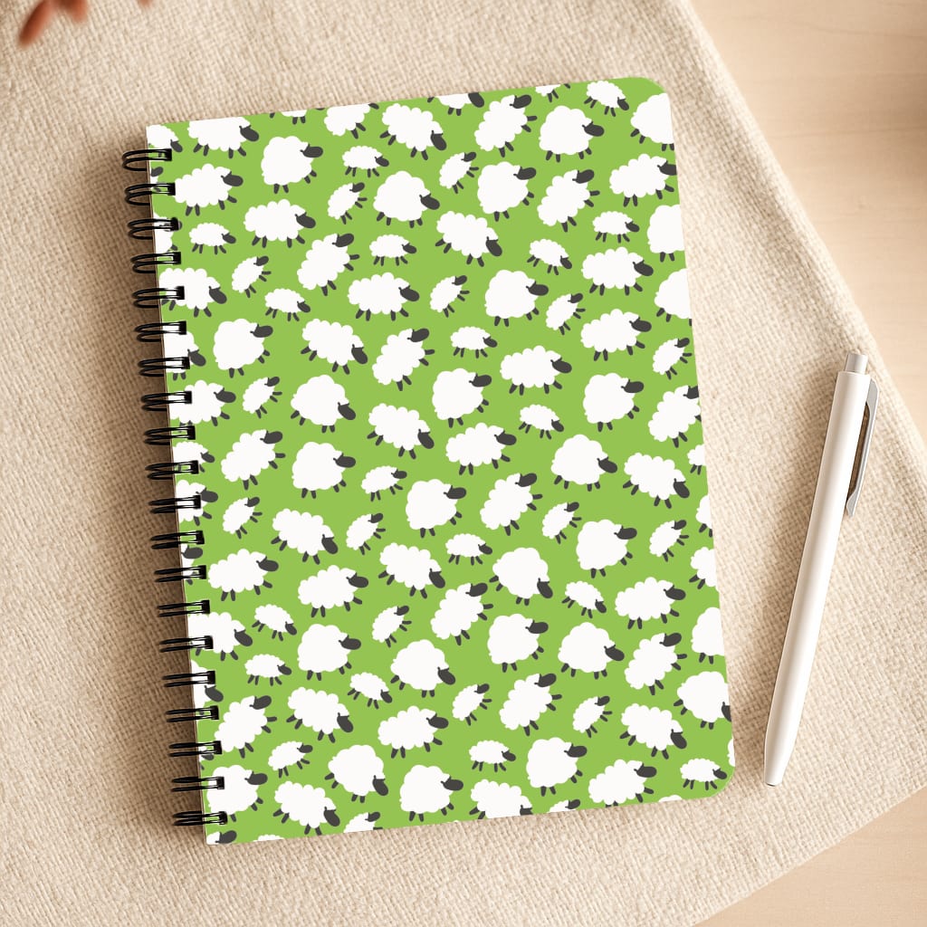 Sheep - Easter Patterns Notepad