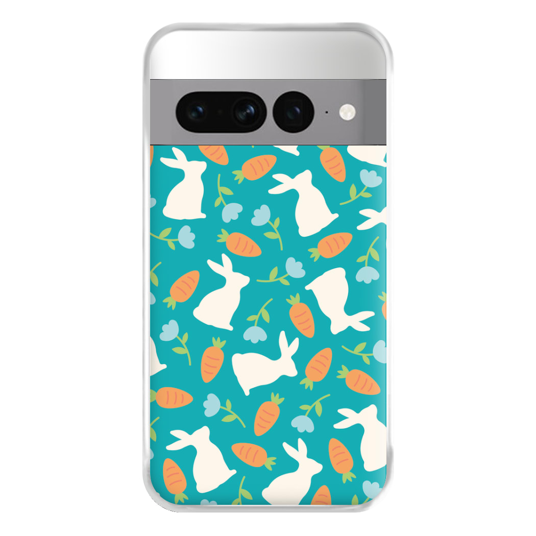 Bunnies And Carrots - Easter Patterns Phone Case for Google Pixel 7 Pro