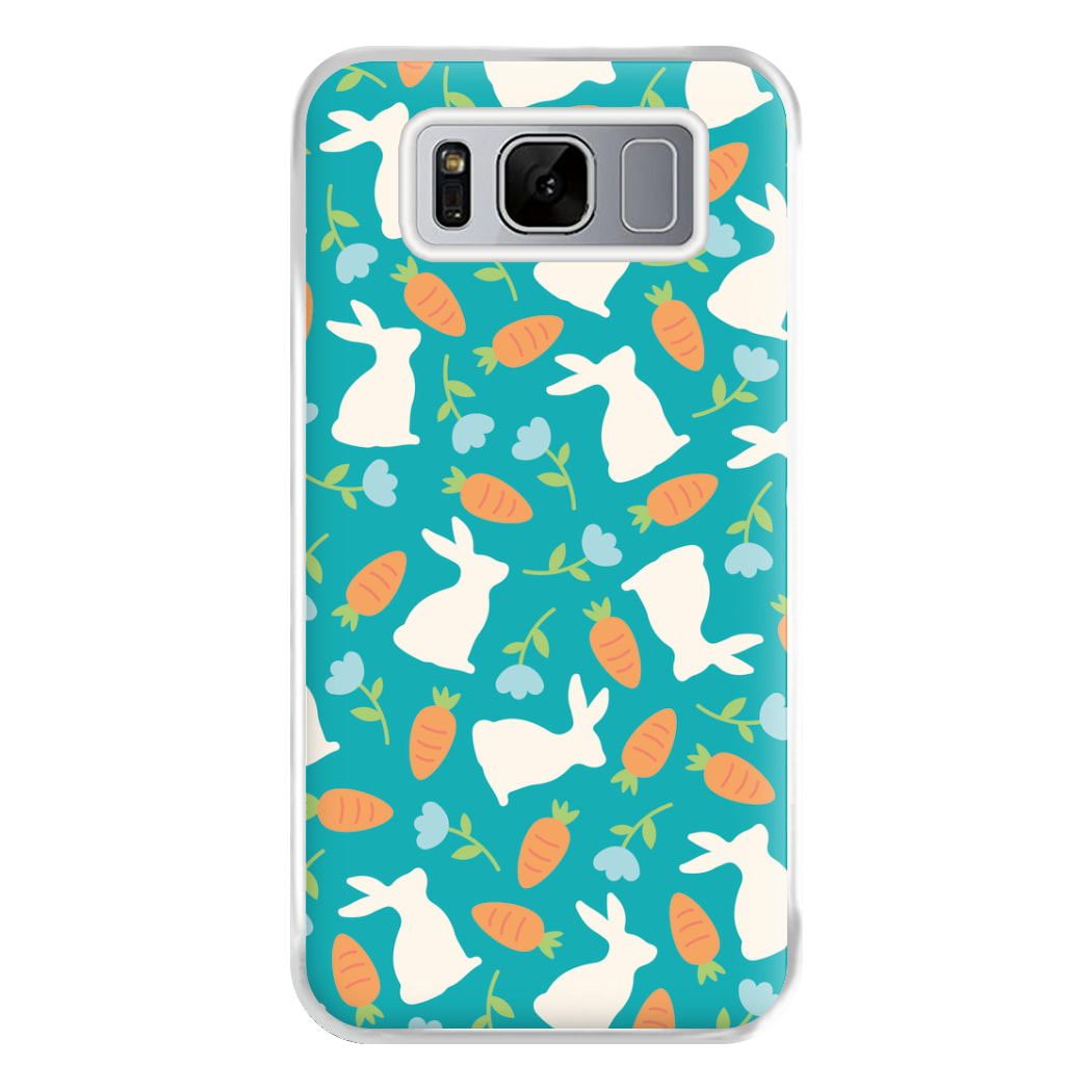 Bunnies And Carrots - Easter Patterns Phone Case for Galaxy S8 Plus