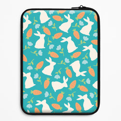 Bunnies And Carrots - Easter Patterns Universal Laptop Sleeve