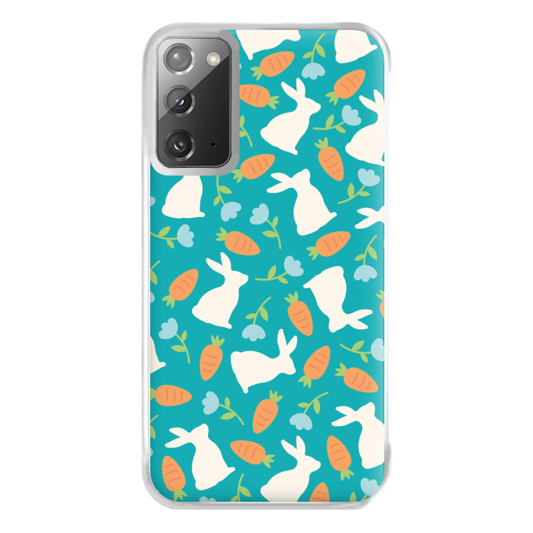 Bunnies And Carrots - Easter Patterns Phone Case for Galaxy Note 20 Ultra