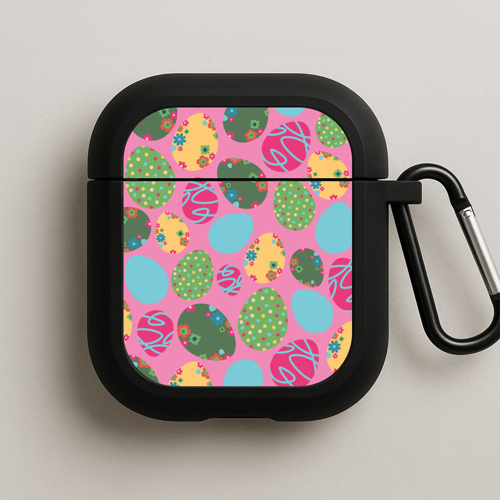 Pink Easter Eggs - Easter Patterns AirPods Case