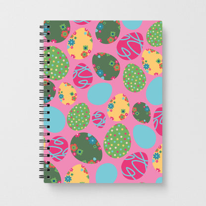 Pink Easter Eggs - Easter Patterns Notebook