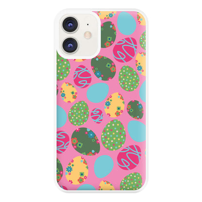 Pink Easter Eggs - Easter Patterns Phone Case for iPhone 11