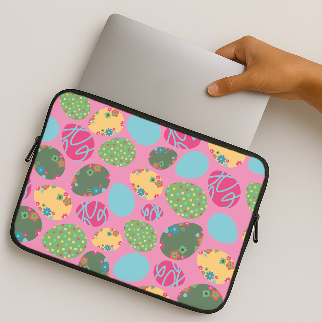 Pink Easter Eggs - Easter Patterns MacBook Case