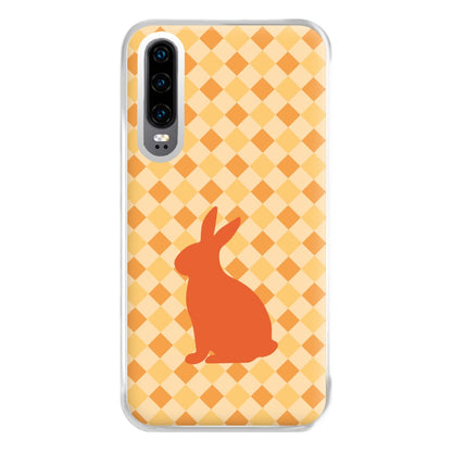 Orange Rabbit - Easter Patterns Phone Case for Huawei P30