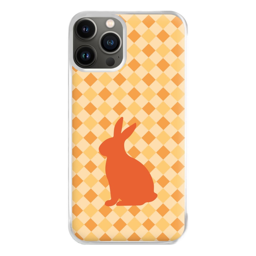 Orange Rabbit - Easter Patterns Phone Case for iPhone 11 Pro Max