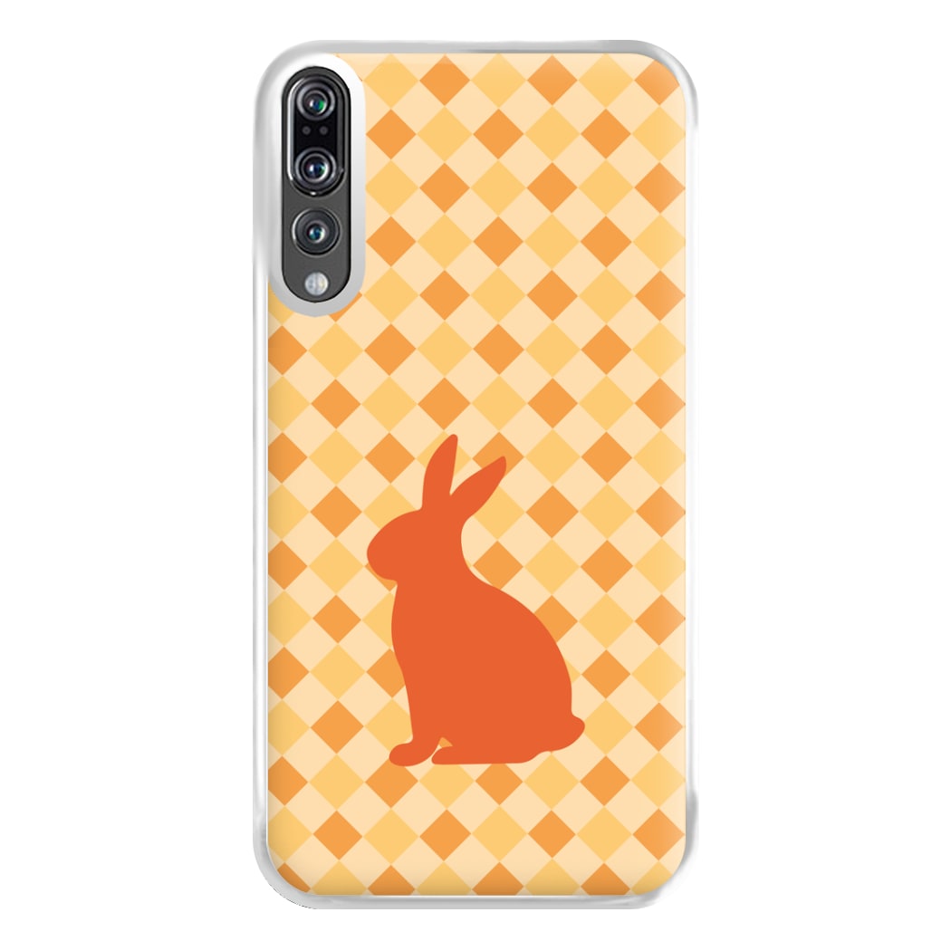 Orange Rabbit - Easter Patterns Phone Case for Huawei P20 Pro