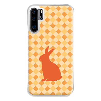 Orange Rabbit - Easter Patterns Phone Case for Huawei P30 Pro