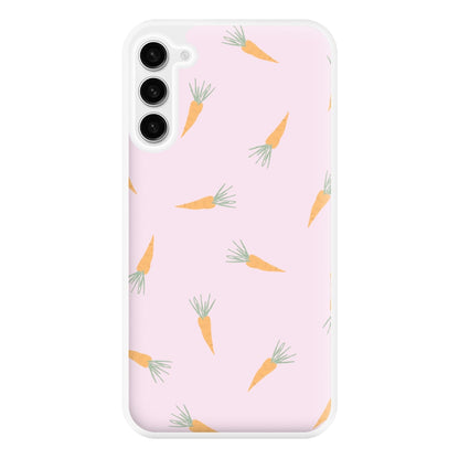 Carrots - Easter Patterns Phone Case for Galaxy S23FE