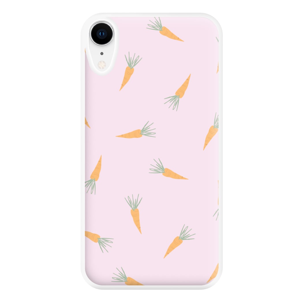 Carrots - Easter Patterns Phone Case for iPhone XR