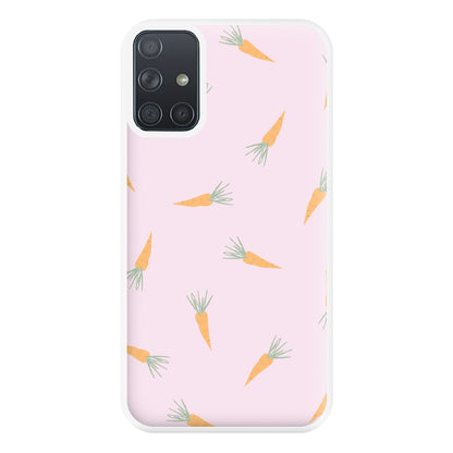 Carrots - Easter Patterns Phone Case for Galaxy A71