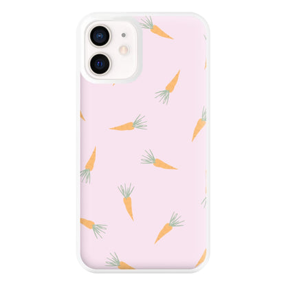 Carrots - Easter Patterns Phone Case for iPhone 12 Mini