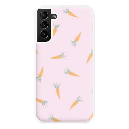 Carrots - Easter Patterns Phone Case for Galaxy S21 Plus