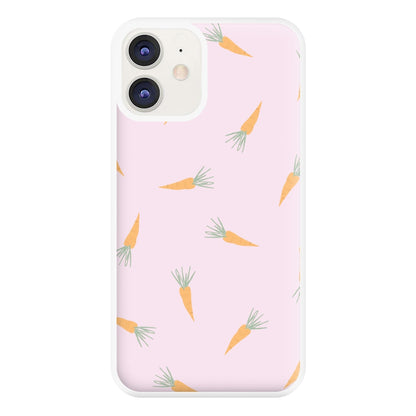 Carrots - Easter Patterns Phone Case for iPhone 12 / 12 Pro