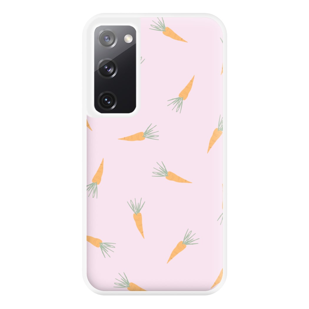 Carrots - Easter Patterns Phone Case for Galaxy S20FE