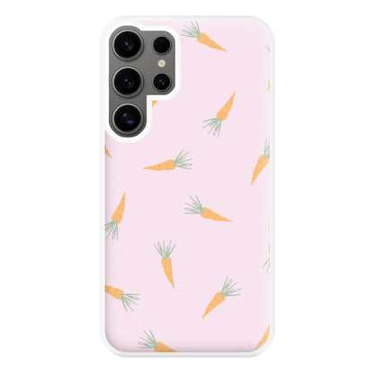 Carrots - Easter Patterns Phone Case for Galaxy S24 Ultra