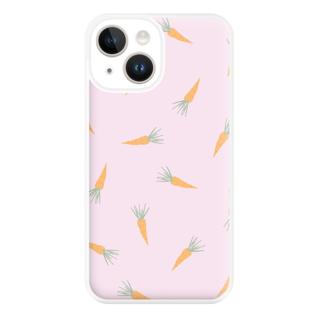 Carrots - Easter Patterns Phone Case for iPhone 14