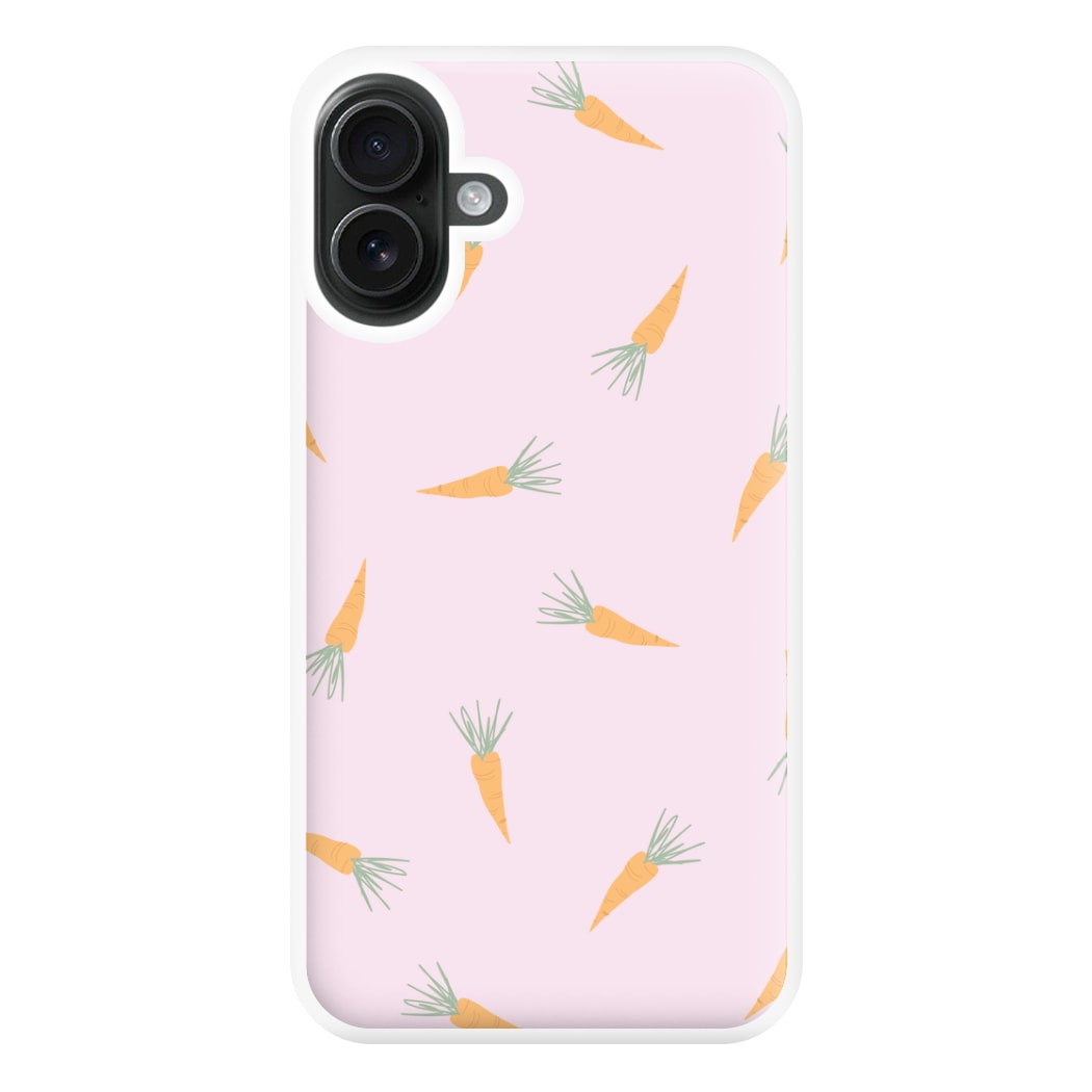 Carrots - Easter Patterns Phone Case for iPhone 16 Plus